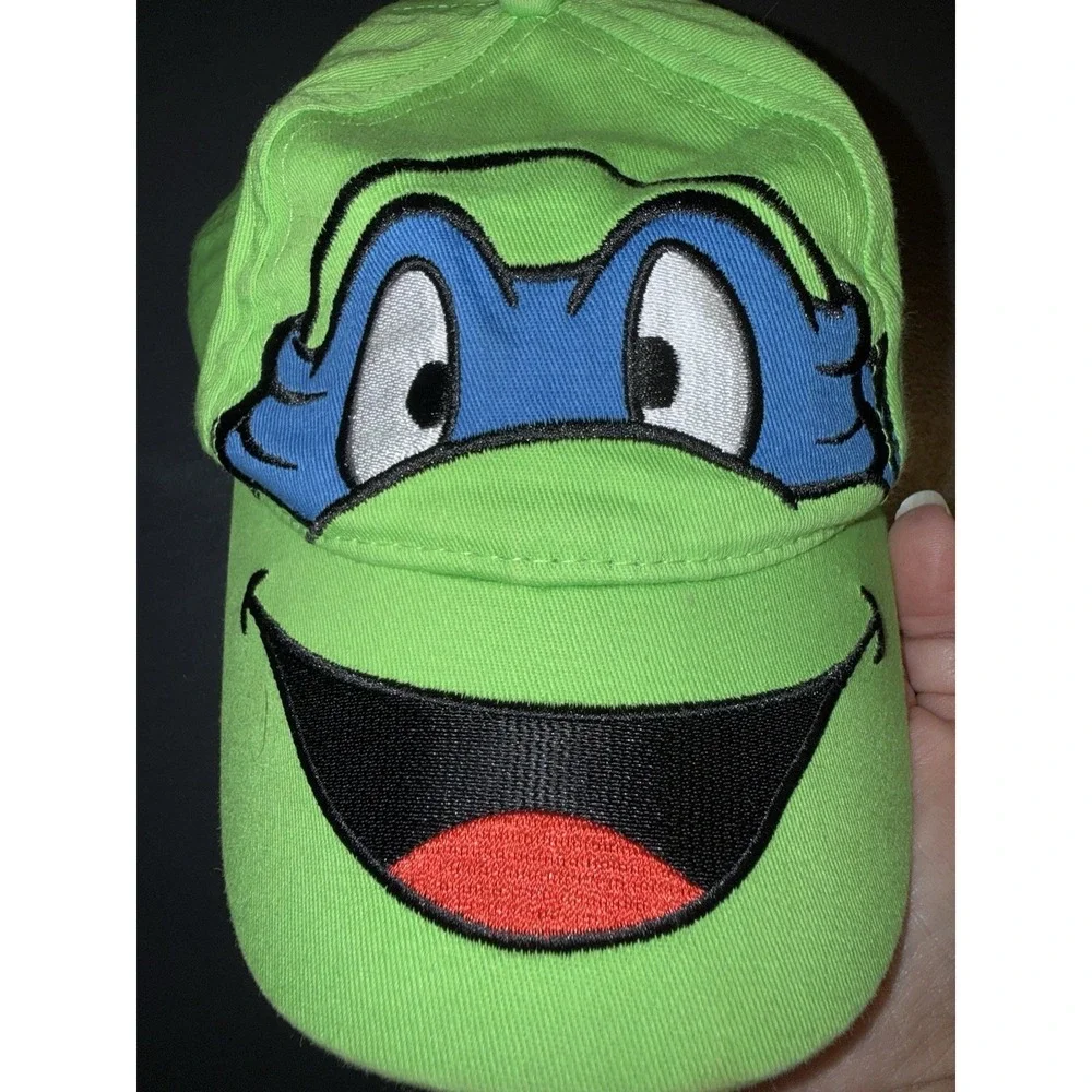 2014 Toddler Size Teenage Mutant Ninja Turtles Leonardo Baseball Cap Embroidered